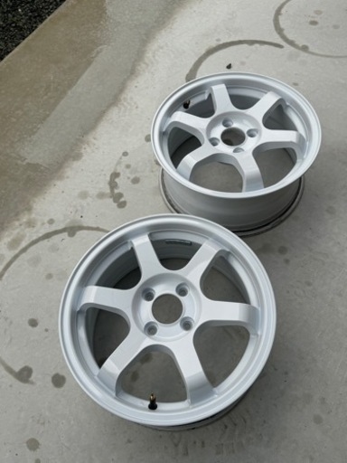 【週末限定値下げ】ステルスレーシング　RG-1 15-6.5j+38 100-4H  2本　使用1ヶ月