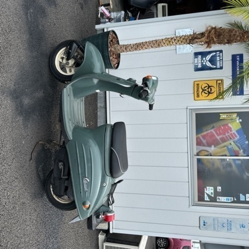 バイク屋さんで整備されたヴェルデ50