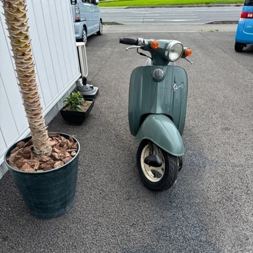 バイク屋さんで整備されたヴェルデ50