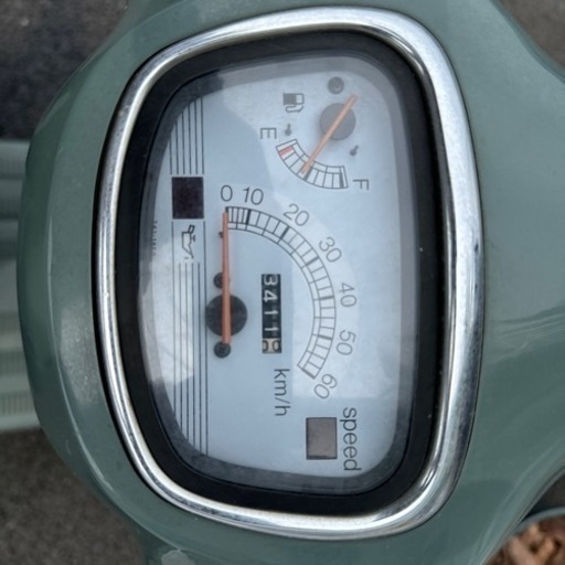 バイク屋さんで整備されたヴェルデ50