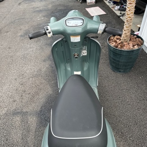 バイク屋さんで整備されたヴェルデ50