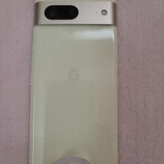 美品【値下げ】Google Pixel7 レモングラスカラー/スマホ