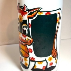 1980年代egizia製のミルクボトル イタリア レトロ　アンティーク　vintage ソットサス 食器 牛乳　家具 ヴィンテージの画像