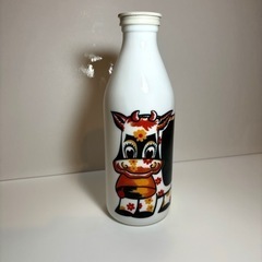 1980年代egizia製のミルクボトル イタリア レトロ　アンティーク　vintage ソットサス 食器 牛乳　家具 ヴィンテージの画像
