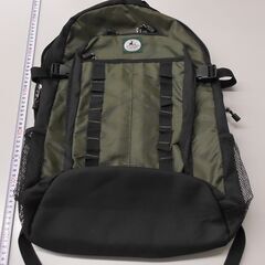 【取引決定】CAPTAIN STAG　リュック　緑　1個の画像