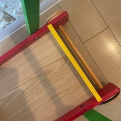 木製手押し車　おもちゃ おもちゃ 知育玩具の画像