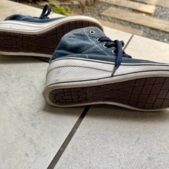 ハイカットスニーカー★M★デニム★23.0★23.5cmの画像