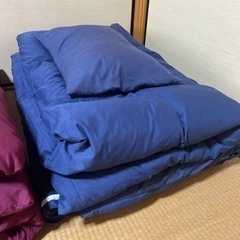 美品の布団セット　2人分の画像