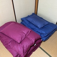 美品の布団セット　2人分