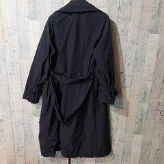 🔚試着🆗最終　交渉可✨お早目にguネイビートレンチコートの画像