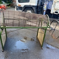 土ふるい機 電動 100V 砕土機 実働 苗代 (TAKIZAWA78) 上北町の