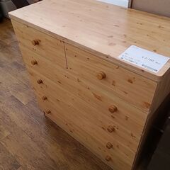 ★ジモティ割あり★  チェスト ライトブラウン H93×D45×...