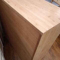 ★ジモティ割あり★  チェスト ライトブラウン H93×D45×W90 クリーニング済み MT1556の画像