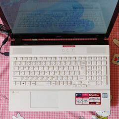 ★ NEC  PC-NS600GAW Windows11/新品SSD1TB/メモリ8GB/第７世代Core i7/Office2021/美品の画像