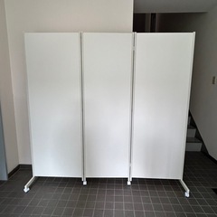 【無料】パーテーション オフィス用パーテーション 折りたたみ式 