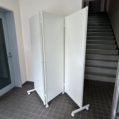 【無料】パーテーション オフィス用パーテーション 折りたたみ式 の画像