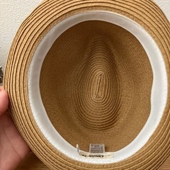 値下げ‼️ミキハウス　夏　帽子　麦わら帽子の画像