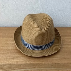 値下げ‼️ミキハウス　夏　帽子　麦わら帽子の画像