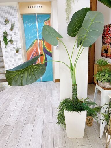 【値下げ】フェイクグリーン（鉢植え型・大型）