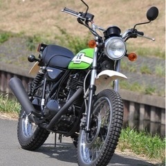 バイク カワサキ250TR　キャブ　BJ250F　程度良好　前後...