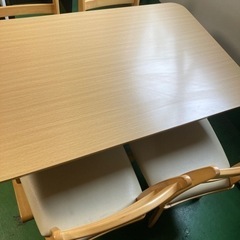 家具 ニトリ　ダイニングセット　4人掛けの画像