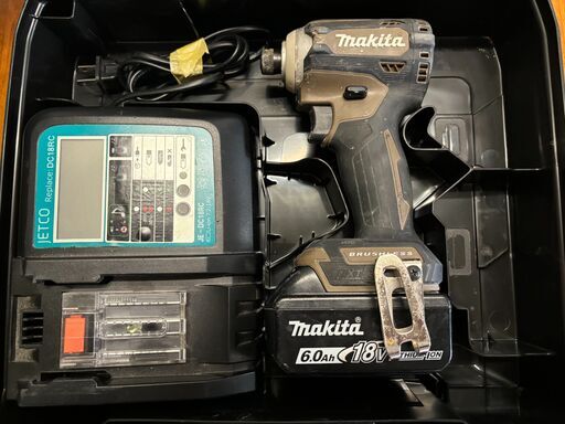 売却済。マキタTD171D １８V充電式インパクトドライバーセット20時間使用。全て正常