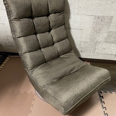 リクライニング 回転式 座椅子の画像