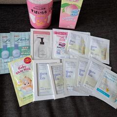 未使用 ベビー用品 綿棒 パウダークリーム の画像