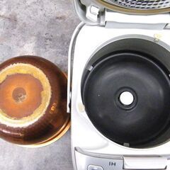 パナソニック 炊飯器 5.5合炊き 2014年製 SR-HVE1000 IH炊飯ジャー シルバー Panasonic 家電 キッチン家電 札幌市 厚別区の画像