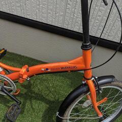MYPALLAS　マイパラス　折りたたみ自転車　オレンジの画像