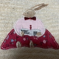 生活雑貨🐰うさぎの刺繍入り手拭きタオル🌱