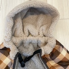 防寒ケープ　抱っこ紐カバーの画像
