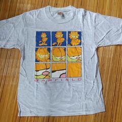 GAR　FIELD　ガーフィールド　半袖Tシャツ　コマ送りプリント