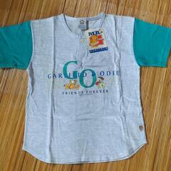 GAR　FIELD　ガーフィールド　半袖Tシャツ　子供用Lサイズ　未使用タグ付の画像