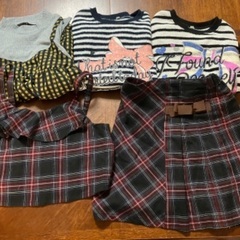 女の子　サイズ140 15着　新品未使用あり。の画像