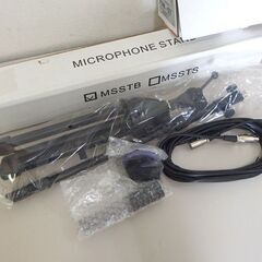 開封未使用 JTS 楽器用マイク PDM-57 クラシックプロ ショートタイプ マイクスタンド セット  ☆ 札幌市 北区 屯田 の画像
