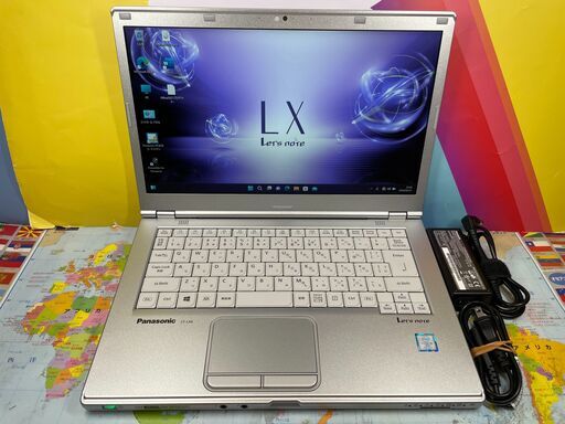 JC0621　極美品 パナソニック CF-LX6 DVDマルチ レッツノート Office2021　Win11