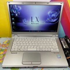 JC0621　極美品 パナソニック CF-LX6 DVDマルチ レッツノート Office2021　Win11