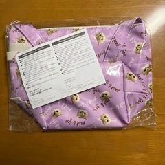 新品 ポール&ジョー 猫柄ラベンダーポーチ オリジナル巾着バッグ