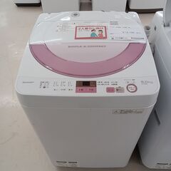 ★ジモティ割あり★ SHARP 洗濯機 ES-GE6A-P 6kg 17年製 動作確認／クリーニング済み TC3538