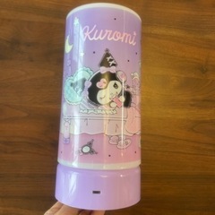 Kuromi ライト付き加湿器の画像