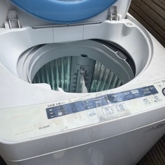 洗濯機（屋外使用）SHARP ES-GE55P  【7/10位まで希望】の画像