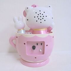 難あり ハローキティ 目ざまし時計 うごきとおしゃべり 目覚まし時計 JF348A 札幌市 白石店の画像