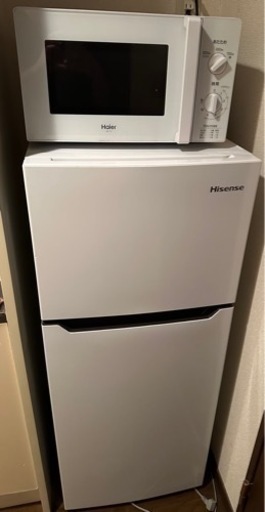冷蔵庫+電子レンジ+洗濯機三品セット