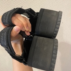 シャカ　23cm 厚底サンダル　の画像