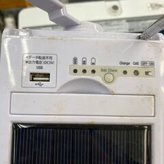 【リサイクルショップどりーむ鹿大前店】No.10077　電池式ラジオ　山崎の画像