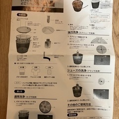 手回し小型洗濯機　キャンプなどで重宝しますの画像