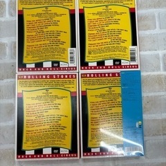 I470 🌈 コレクション大放出！The Rolling Stones DVD4枚まとめ売り！ ⭐の画像