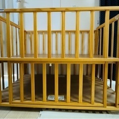 【決まりました】ベビーベッド　120✖️70㎝　カトージ