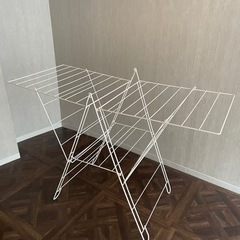 IKEA イケア FROST フロスト 物干しラック 室内/屋外用 - ホワイト 202.448.32 の画像